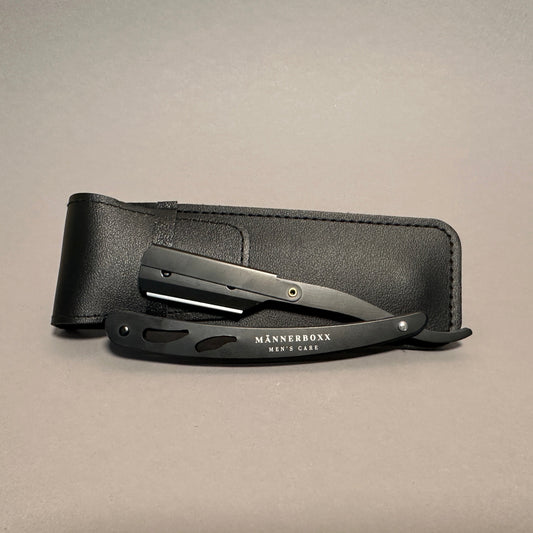 Rasiermesser mit Lederetui inkl. 10 Rasierklingen